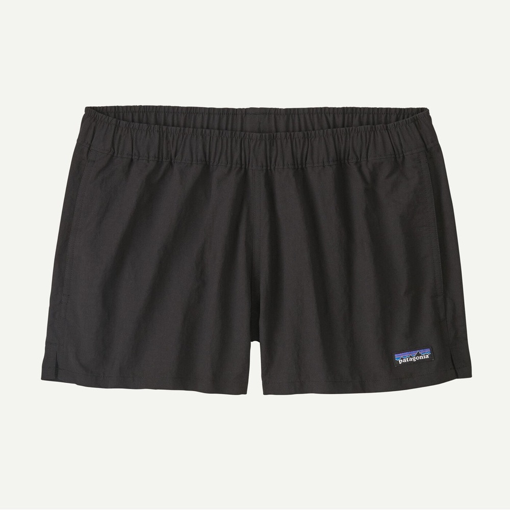 Patagonia Women's Barely Baggie Black Shorts